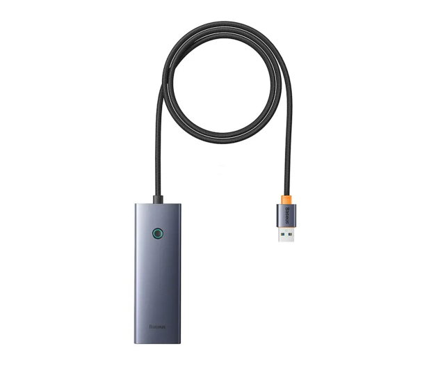 Baseus UltraJoy Series Lite 4-Port 150cm (USB - 4x USB3.0, szary) - 1310889 - zdjęcie